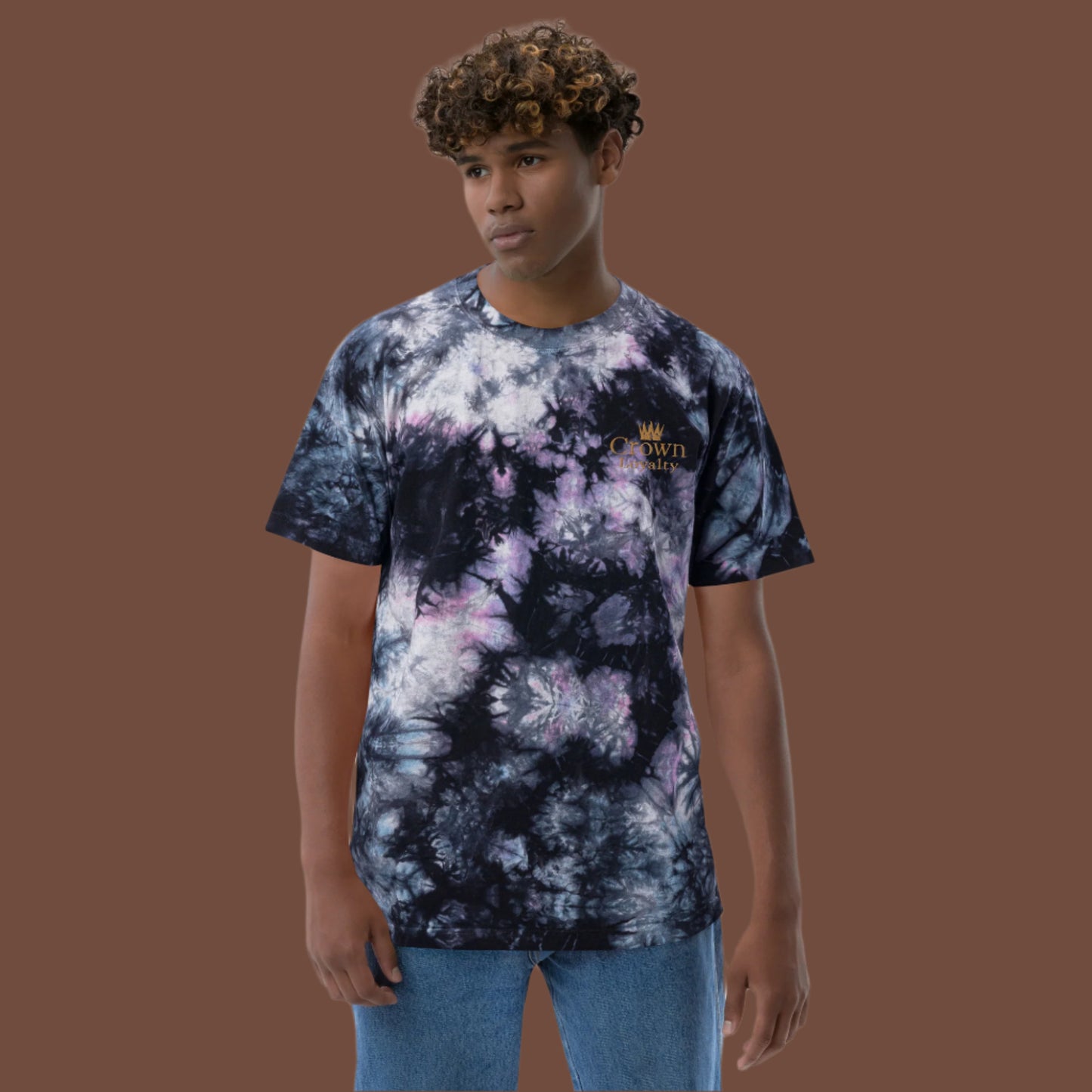 SHARP Crown Tie-dye Tee