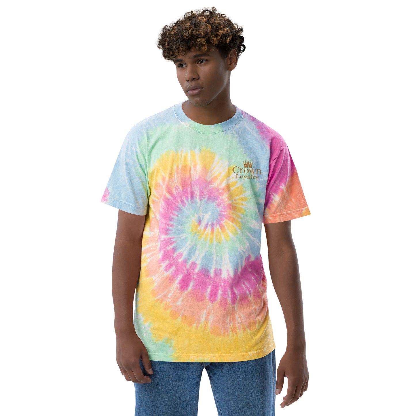 SHARP Crown Tie-dye Tee
