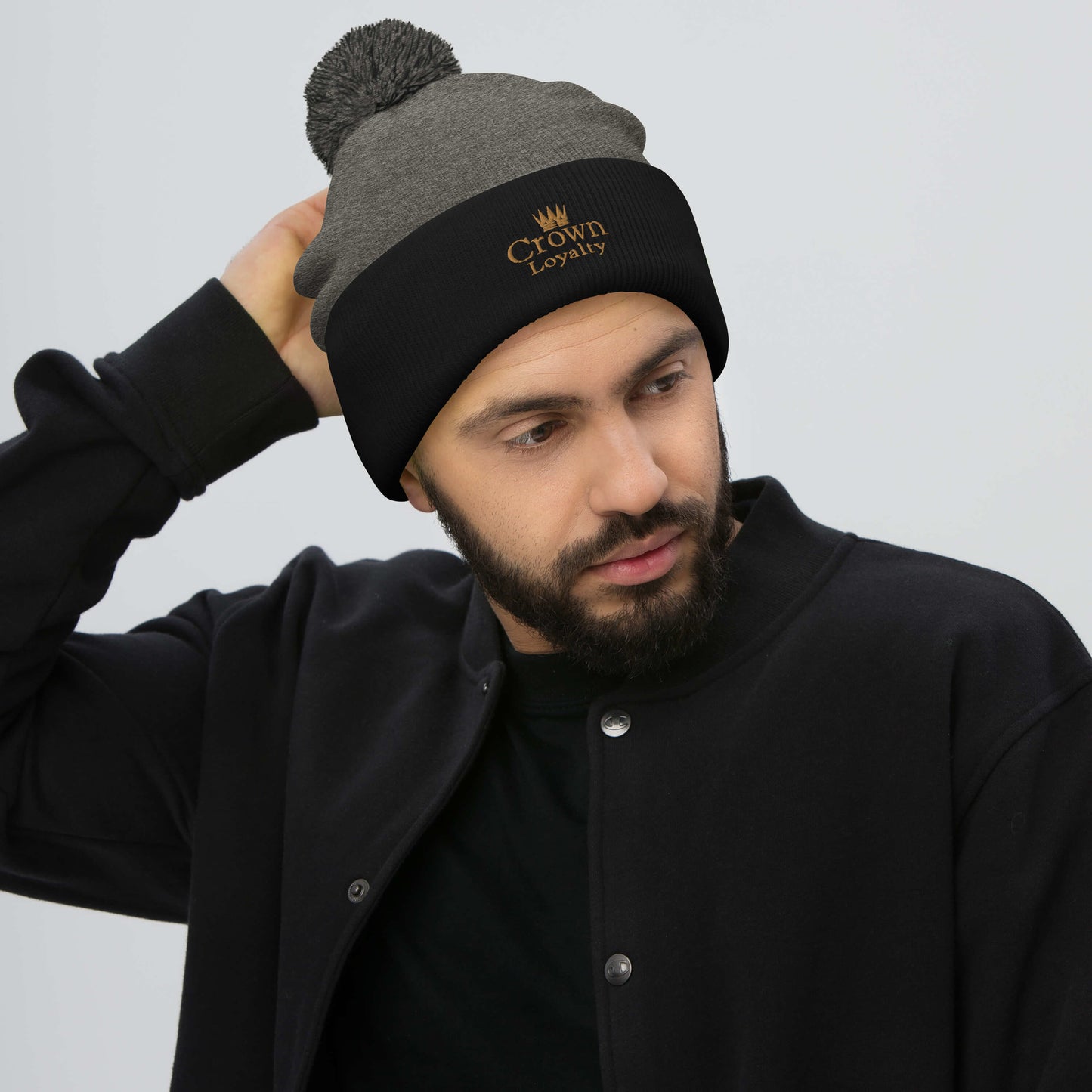 SHARP Pom-Pom Beanie