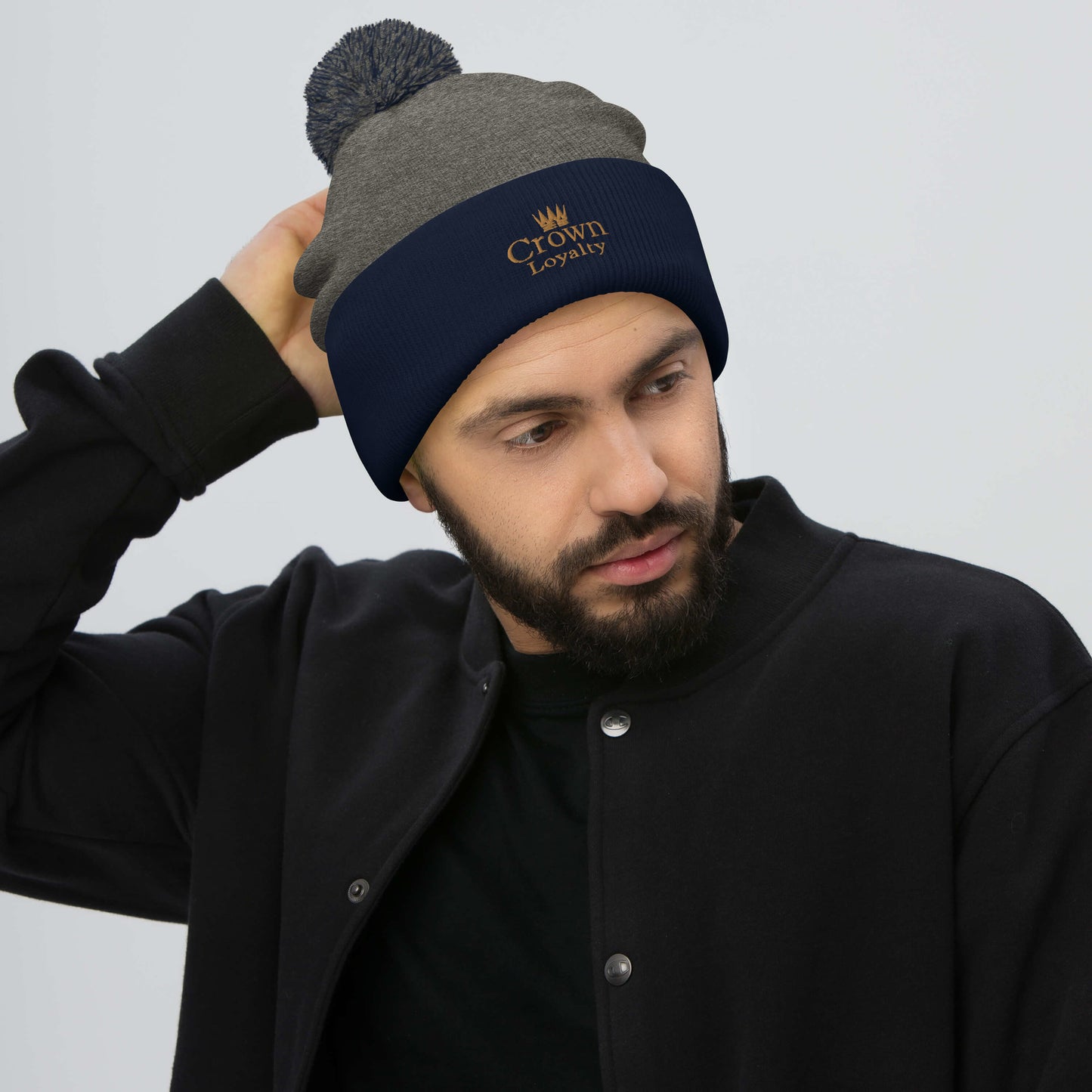SHARP Pom-Pom Beanie