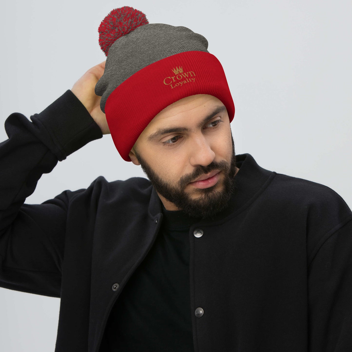 SHARP Pom-Pom Beanie