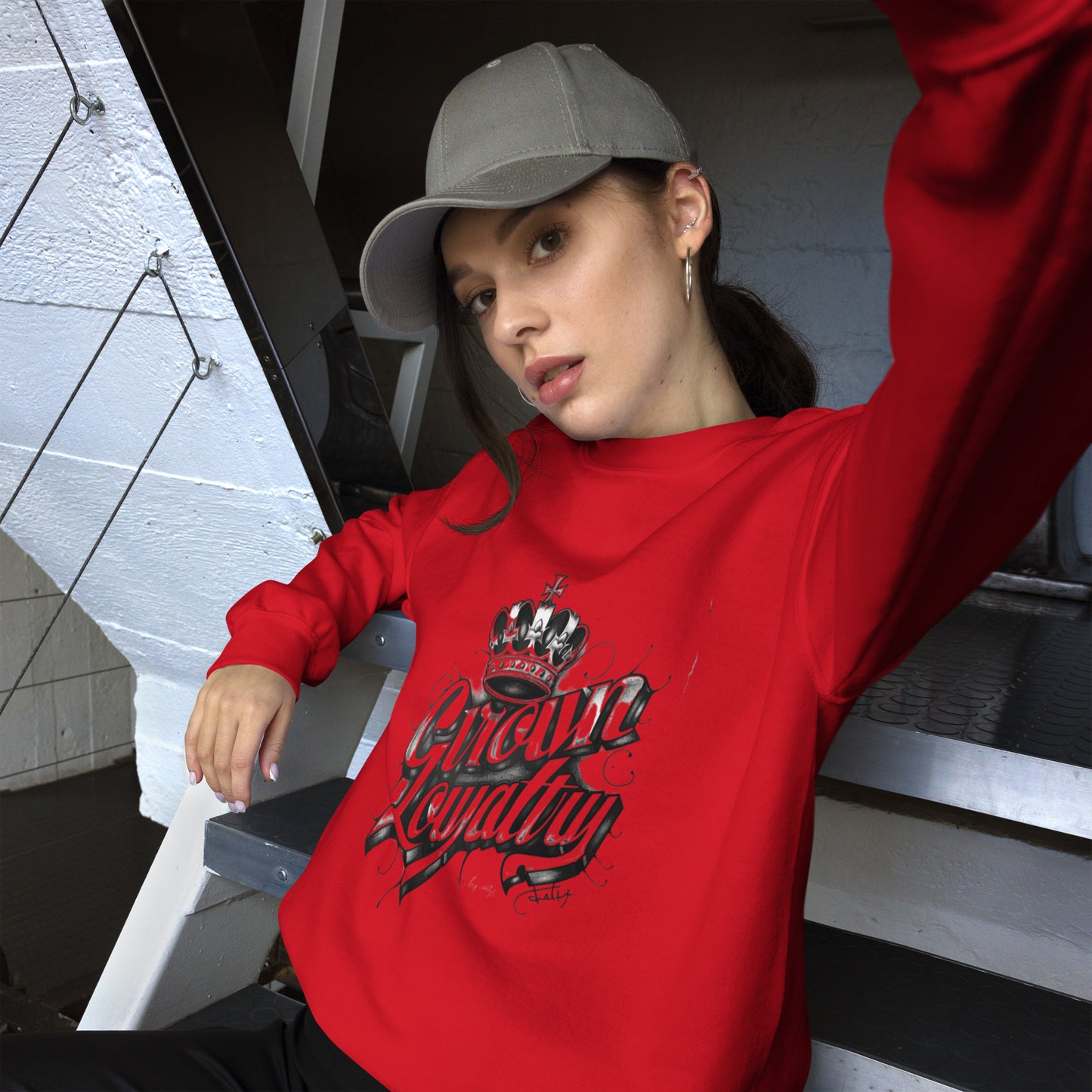 Graffiti Crown Sweatshirt