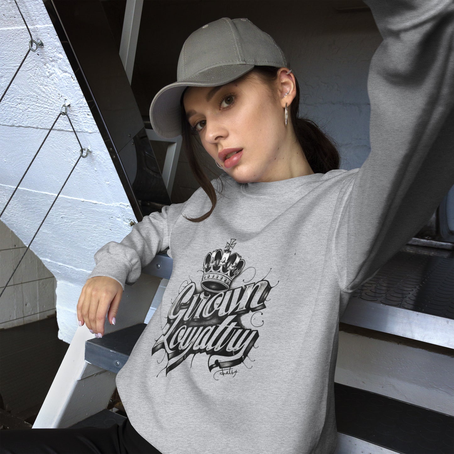 Graffiti Crown Sweatshirt