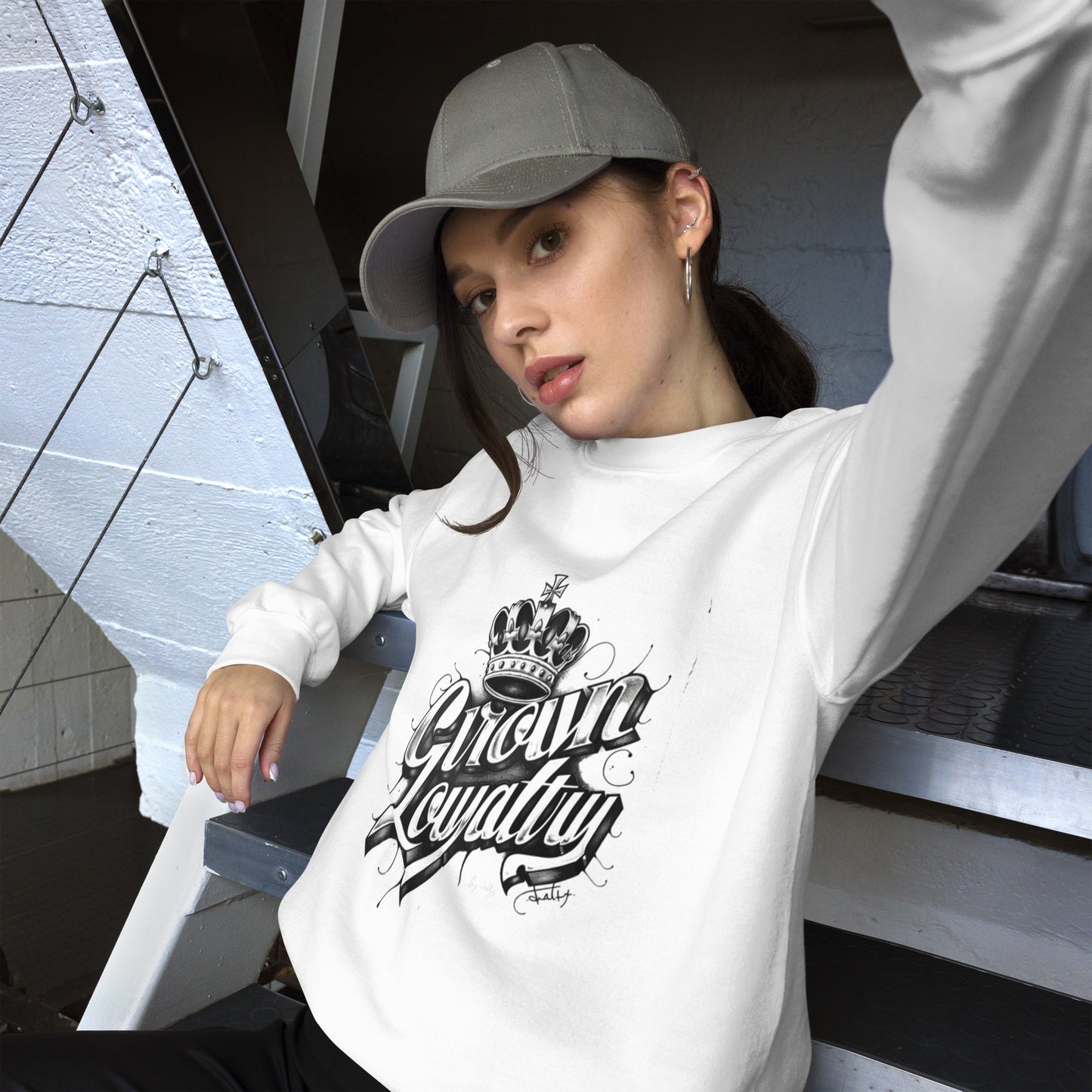 Graffiti Crown Sweatshirt