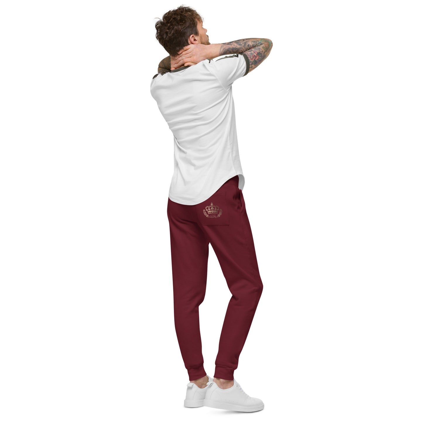Golden Crown fleece sweatpants