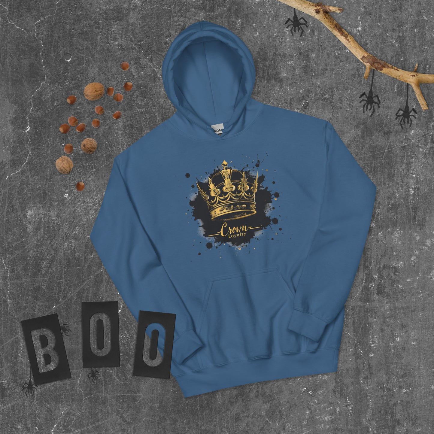 Graphic Crown Hoodie
