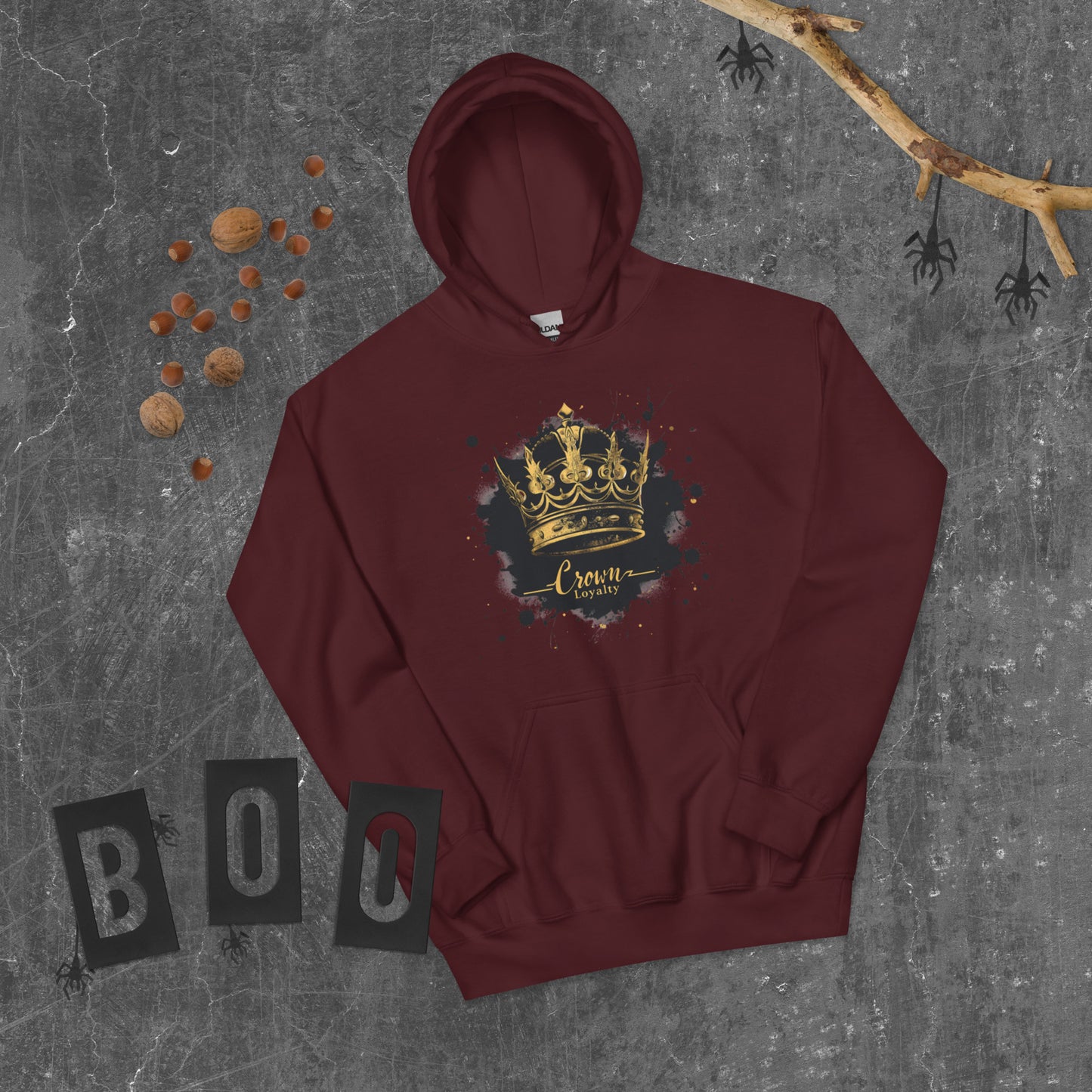 Graphic Crown Hoodie