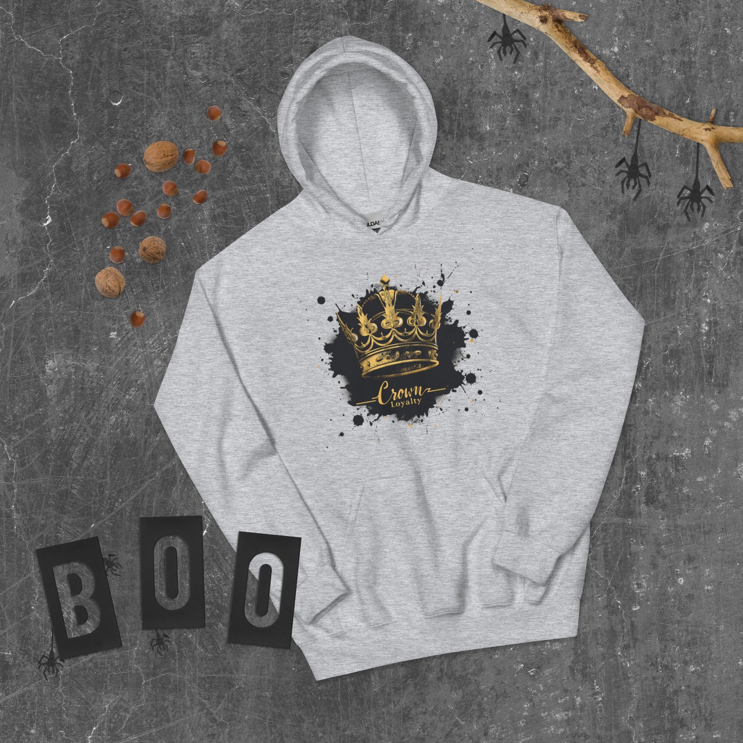 Graphic Crown Hoodie