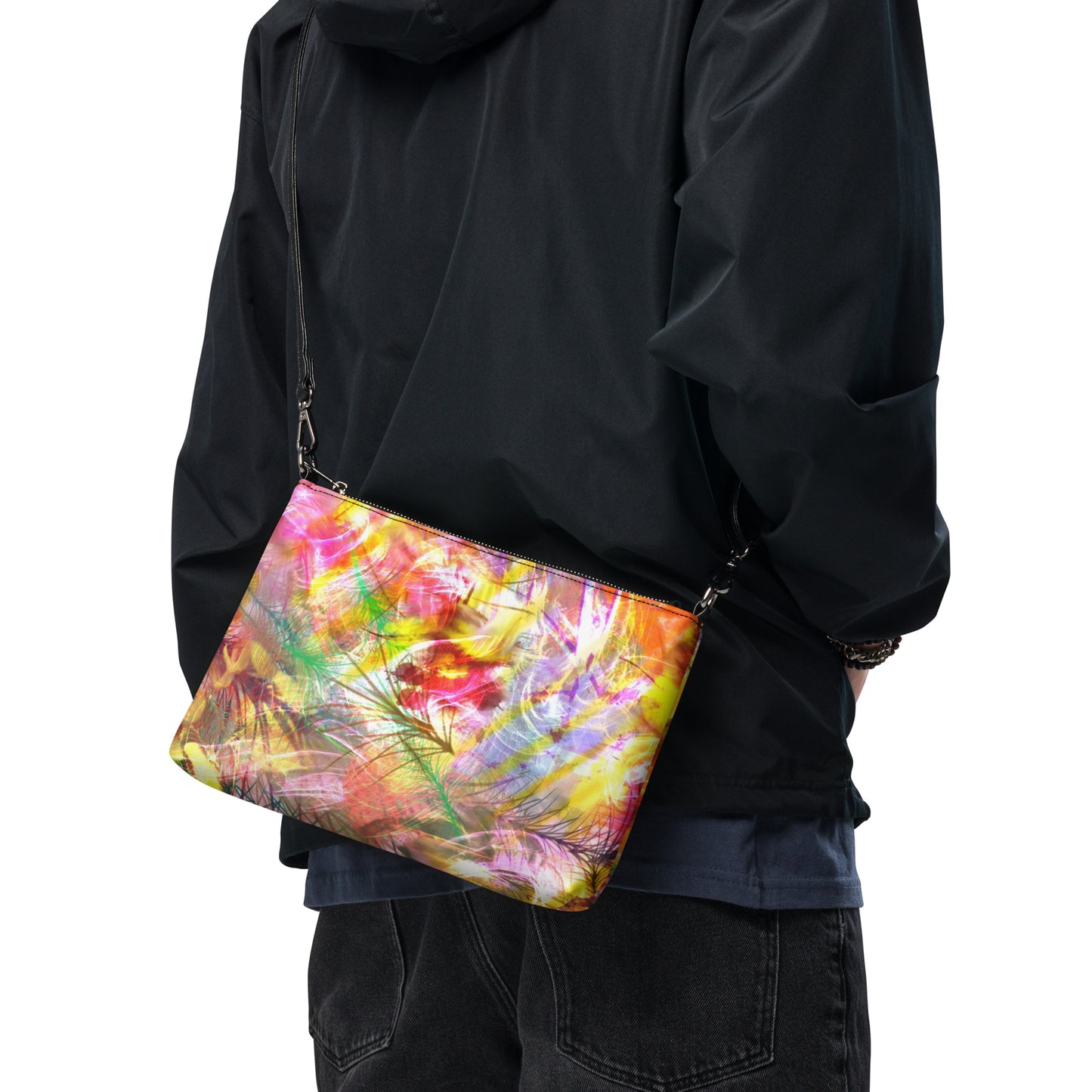 "A. Morrison" Design Jungle Cross-Body Bag
