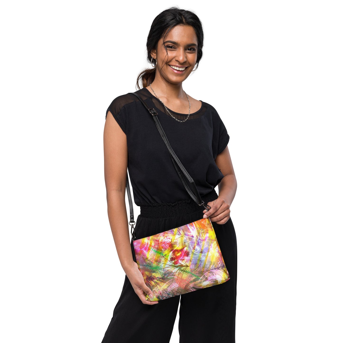 "A. Morrison" Design Jungle Cross-Body Bag