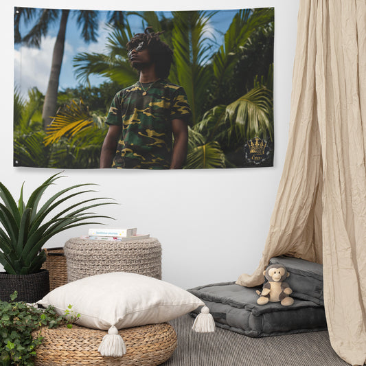 Jamaican Scenery Flag