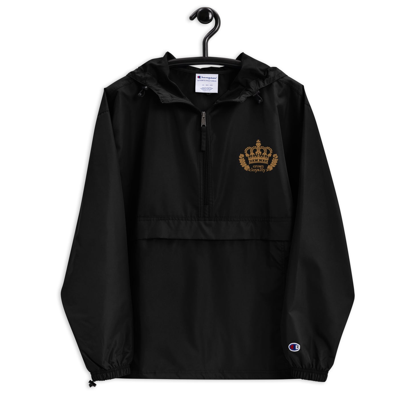 Golden Crown Embroidered Champion Jacket