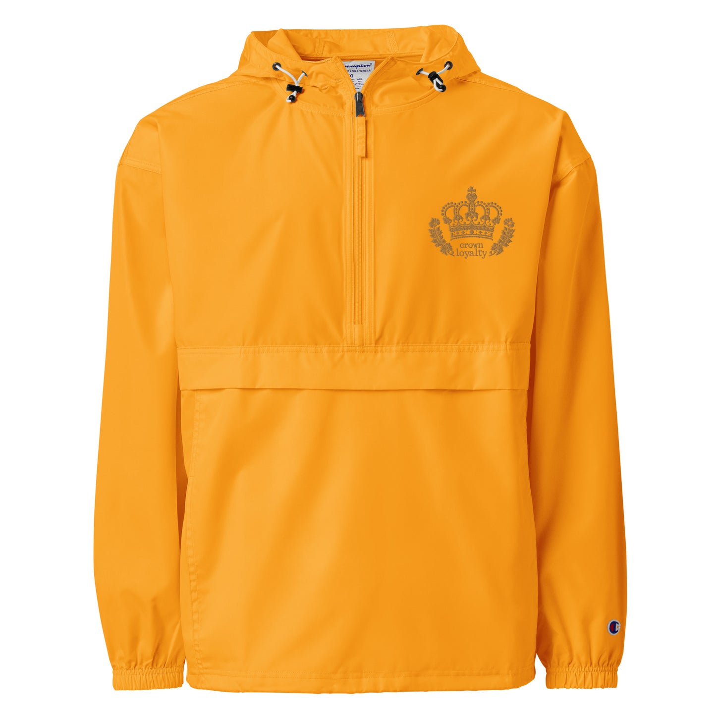 Golden Crown Embroidered Champion Jacket