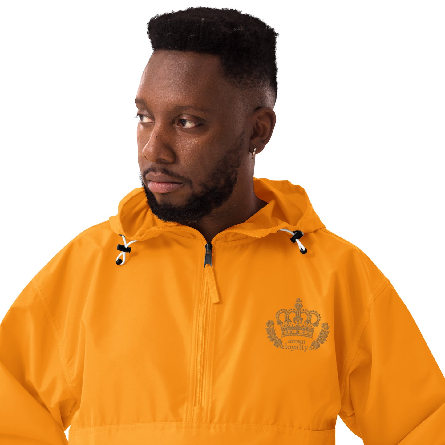 Golden Crown Embroidered Champion Jacket