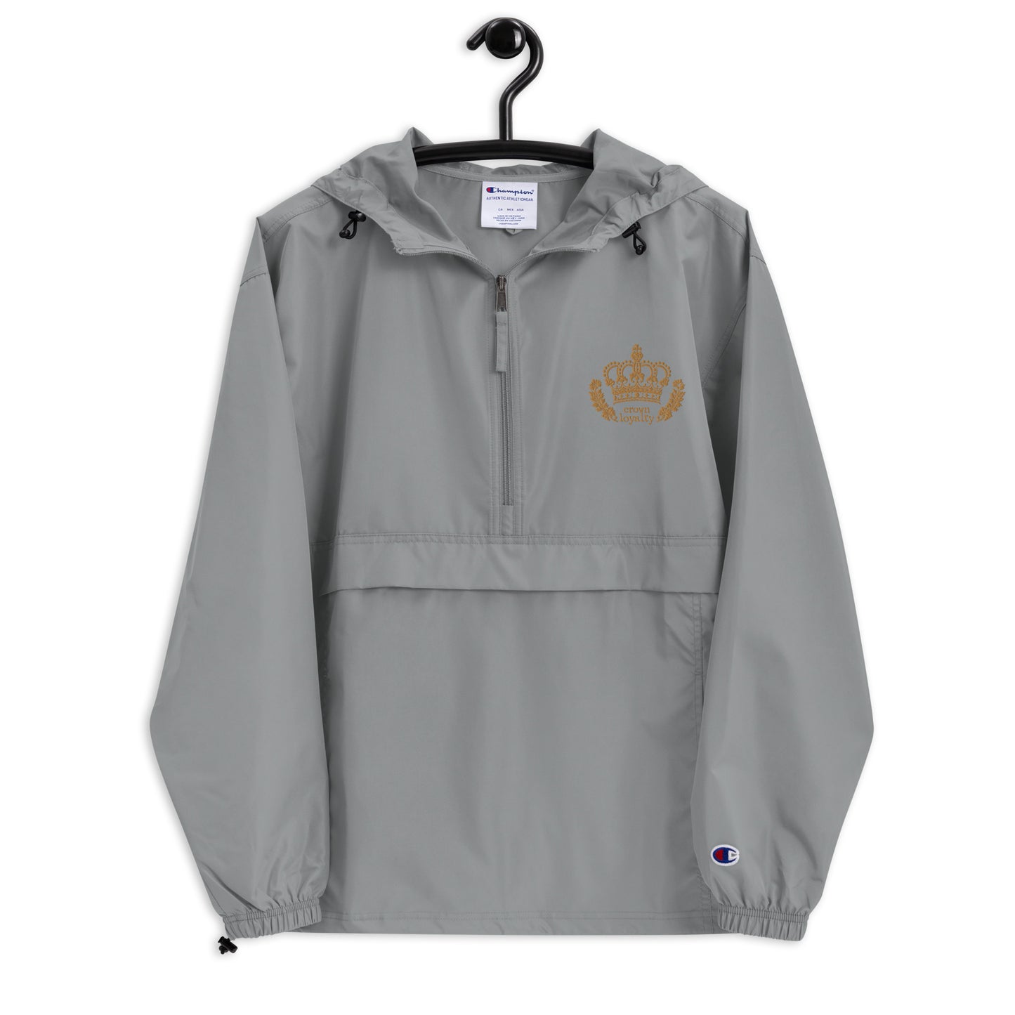 Golden Crown Embroidered Champion Jacket