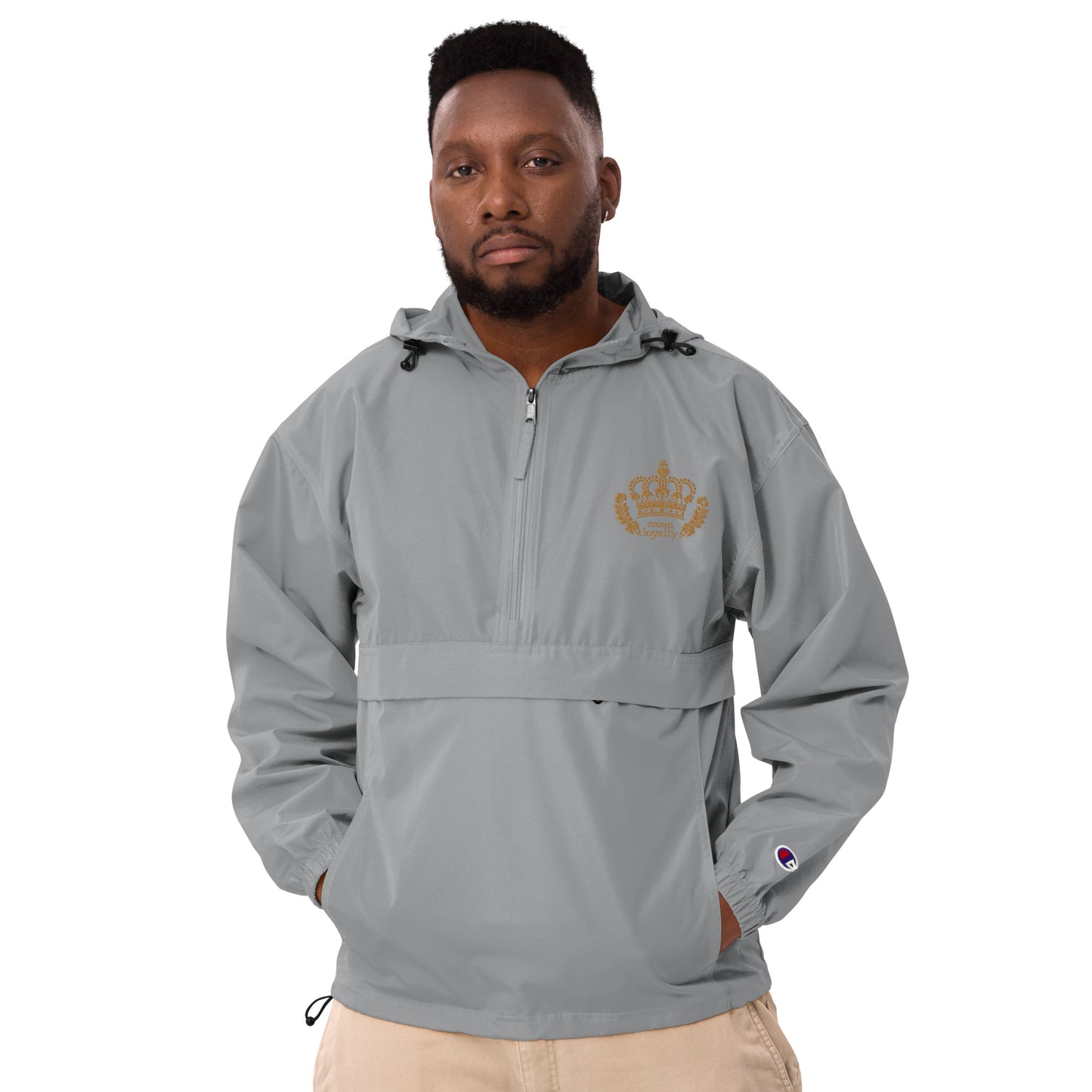 Golden Crown Embroidered Champion Jacket