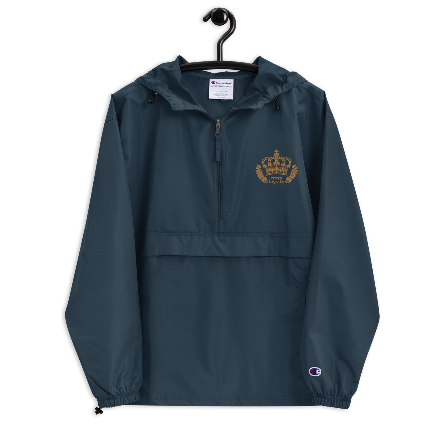 Golden Crown Embroidered Champion Jacket