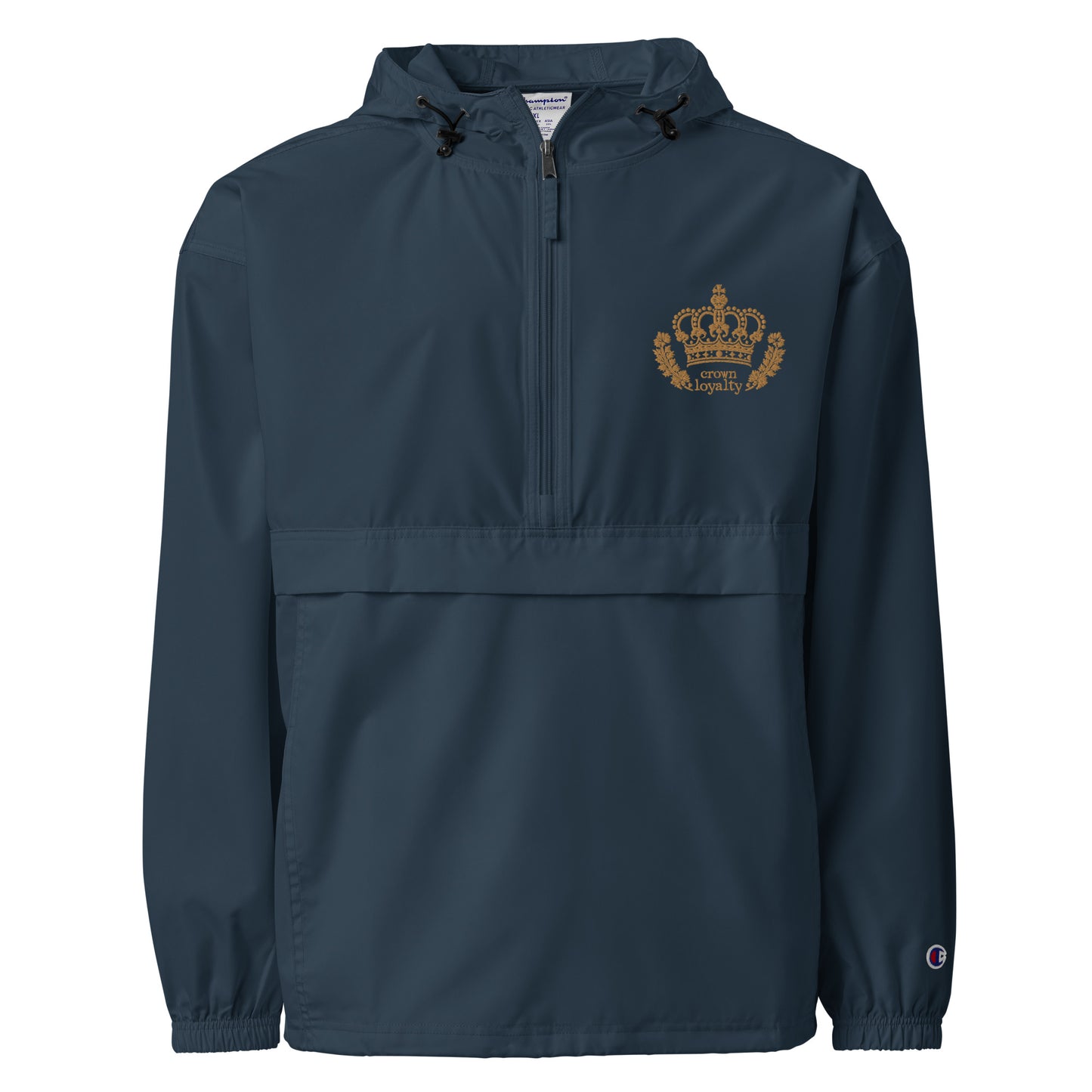 Golden Crown Embroidered Champion Jacket