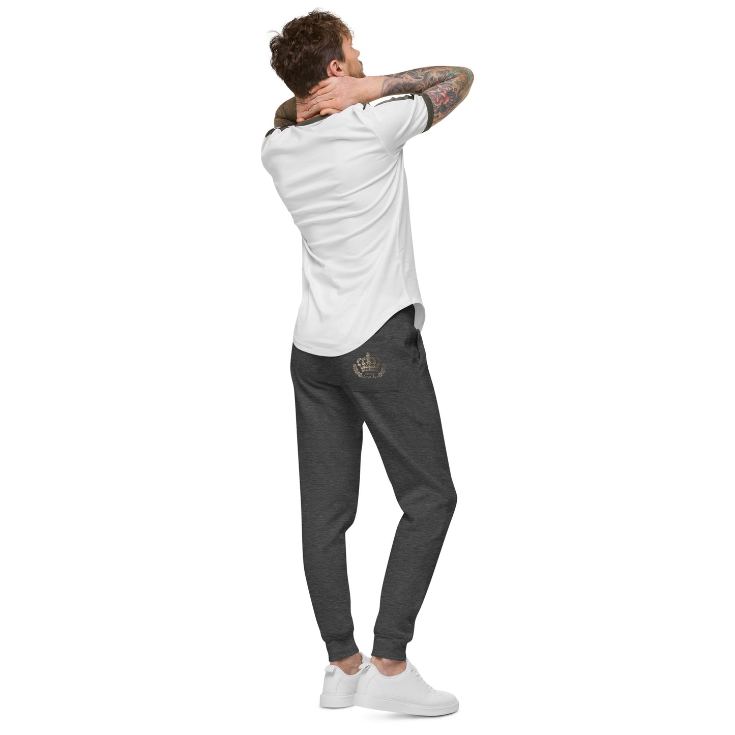 Golden Crown fleece sweatpants