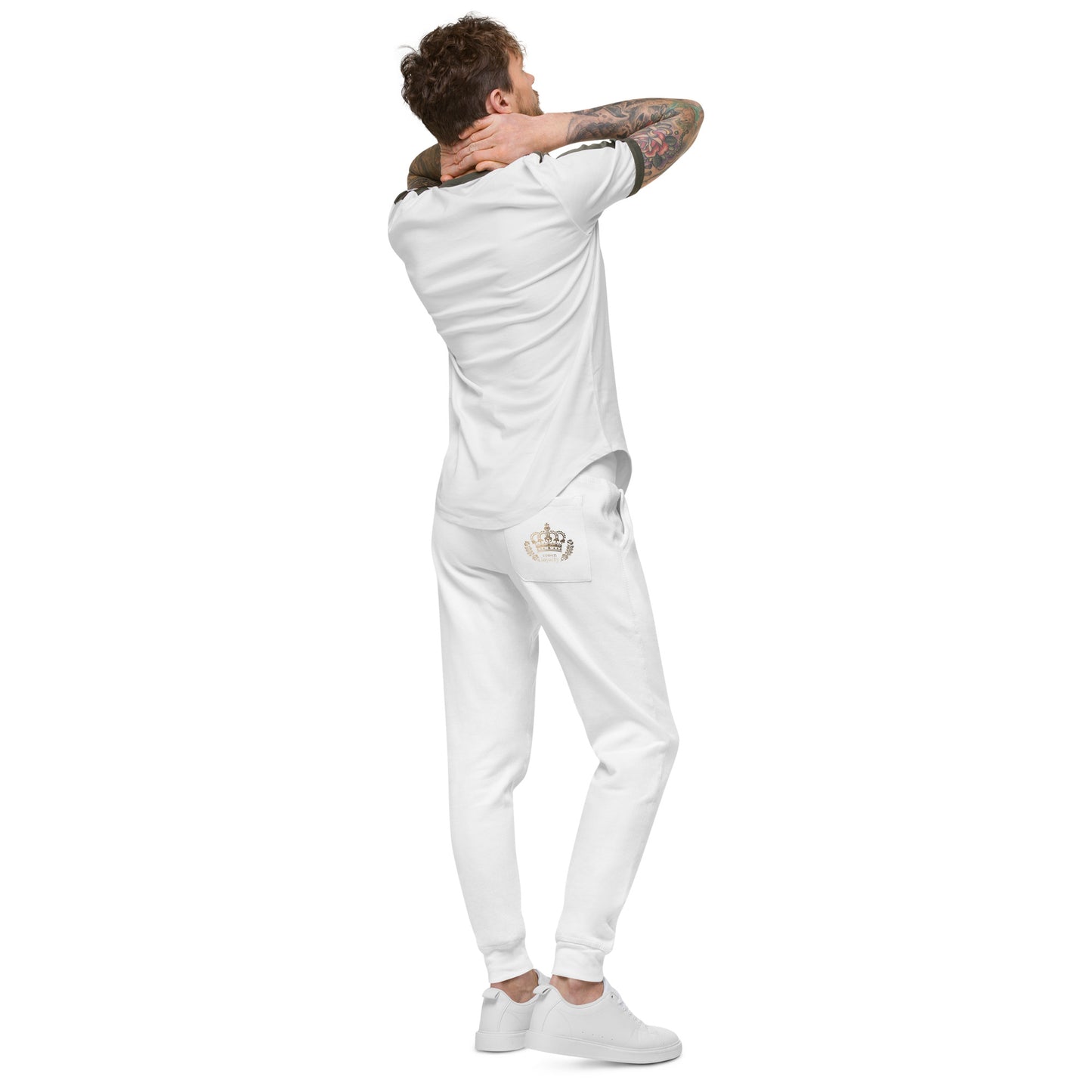 Golden Crown fleece sweatpants