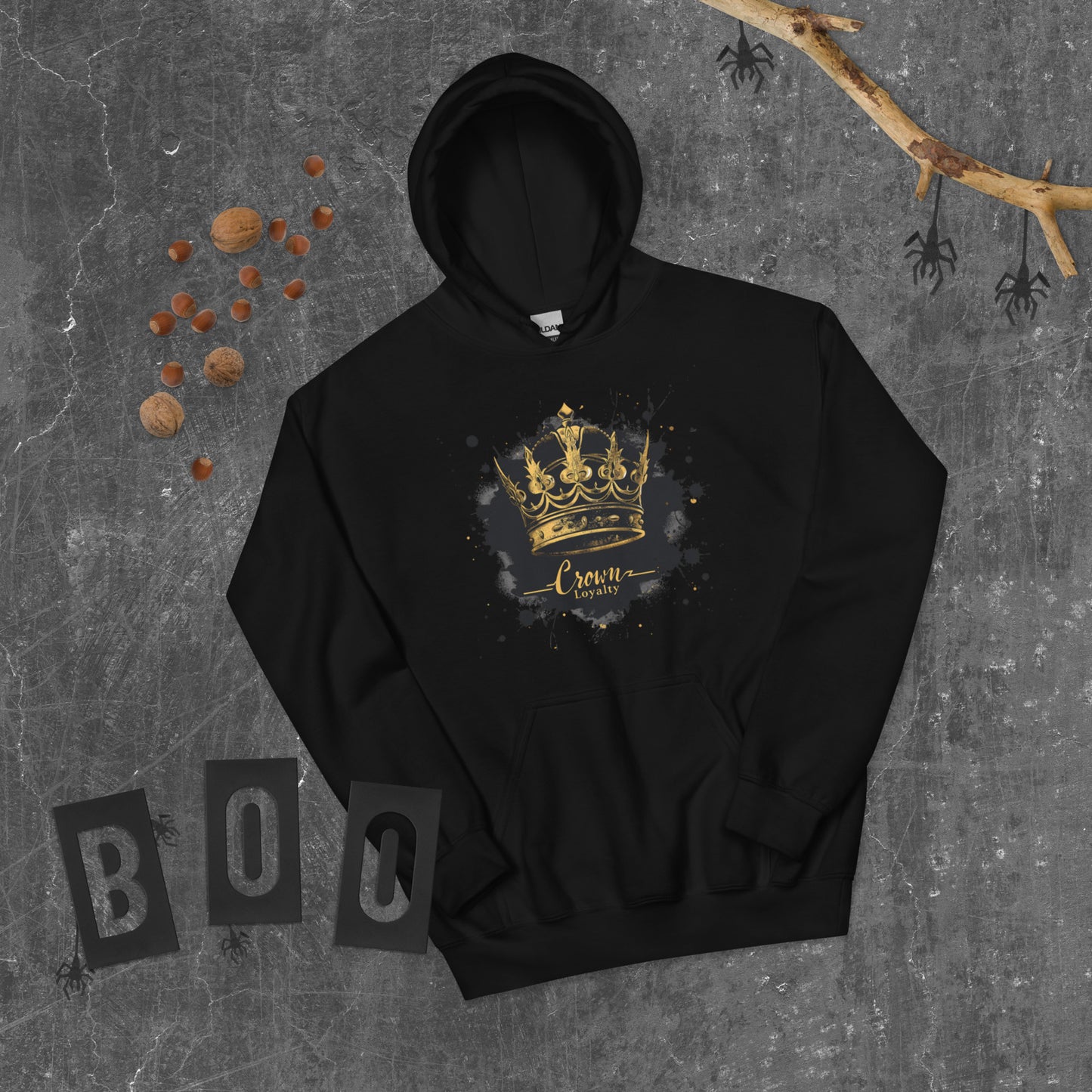 Graphic Crown Hoodie