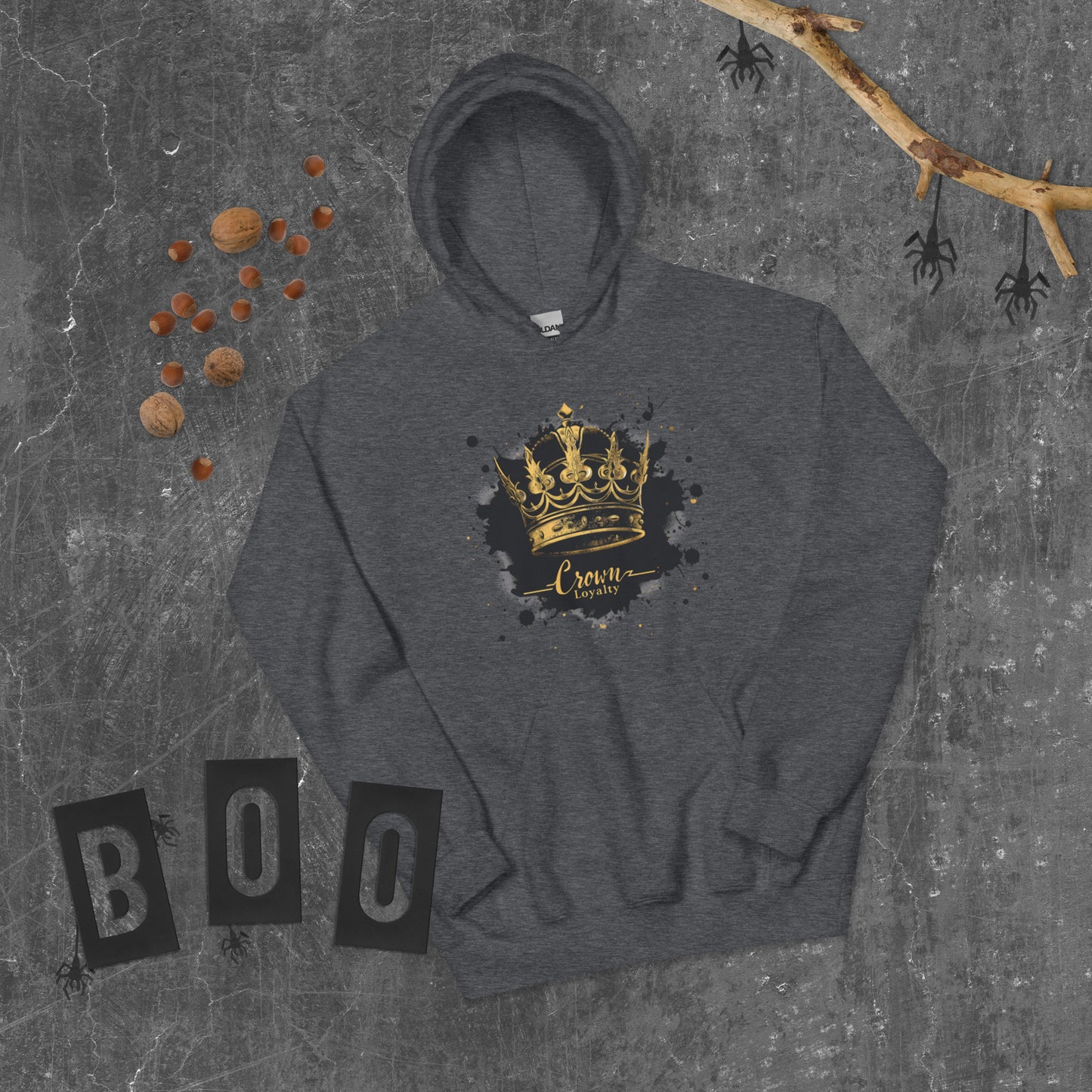Graphic Crown Hoodie