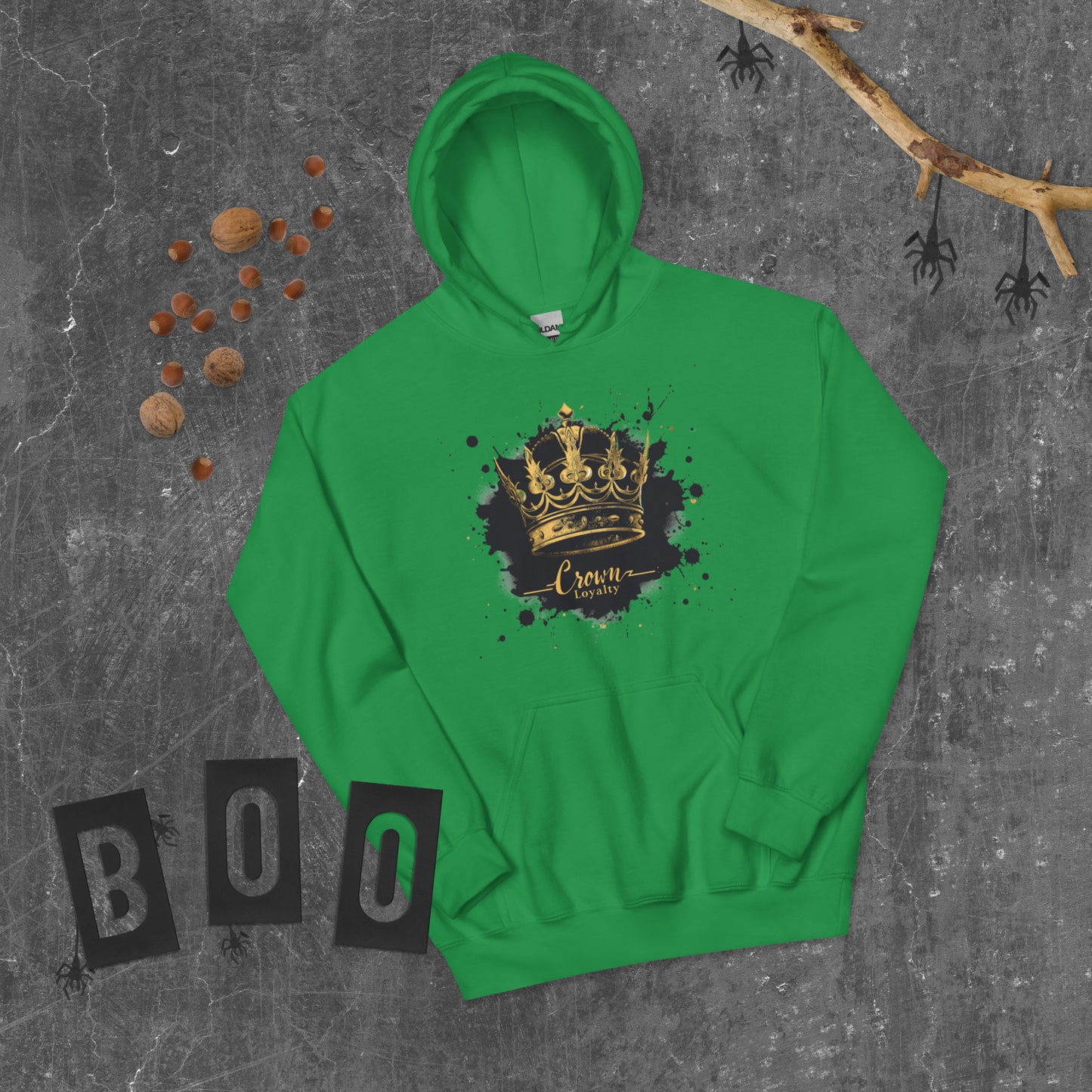 Graphic Crown Hoodie