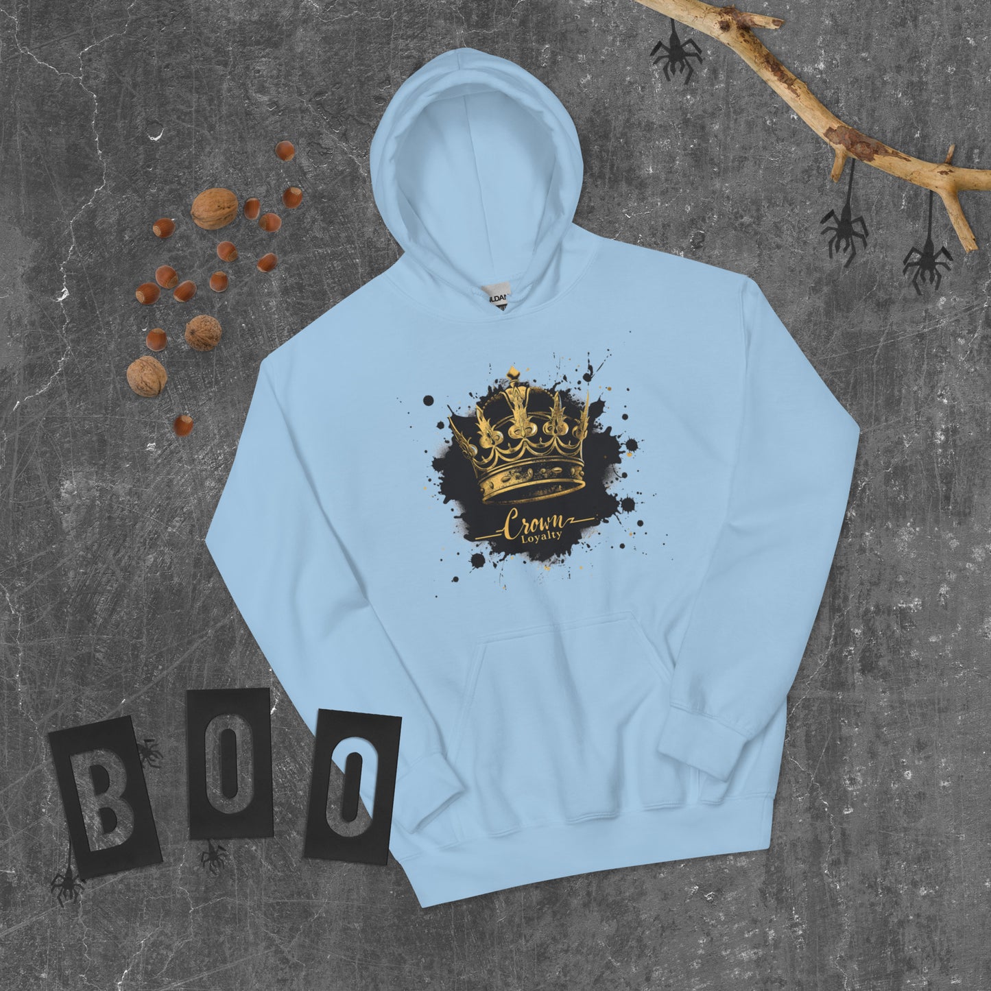 Graphic Crown Hoodie