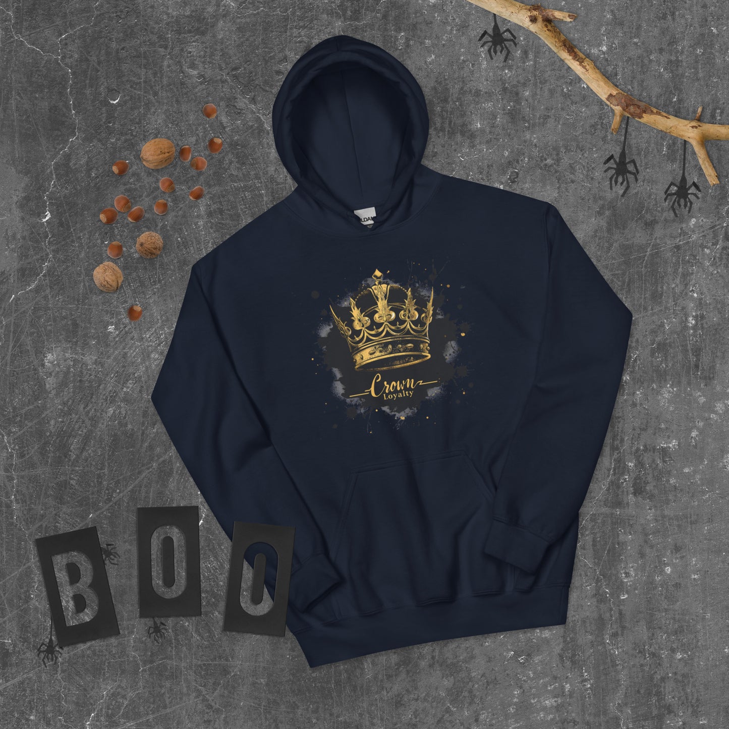 Graphic Crown Hoodie