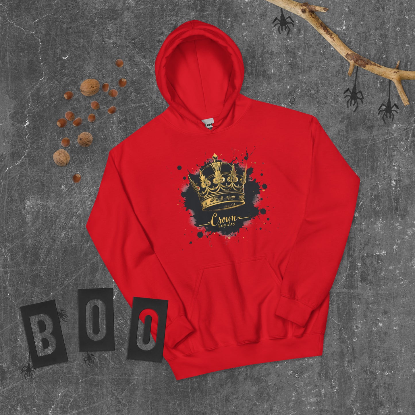 Graphic Crown Hoodie