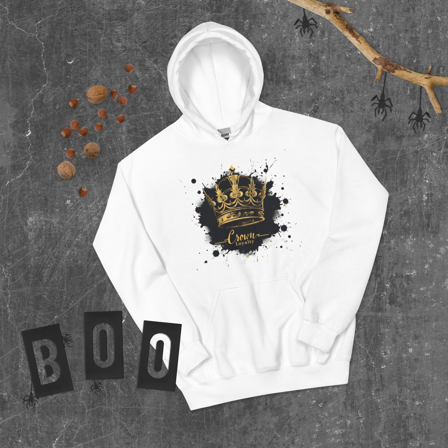 Graphic Crown Hoodie